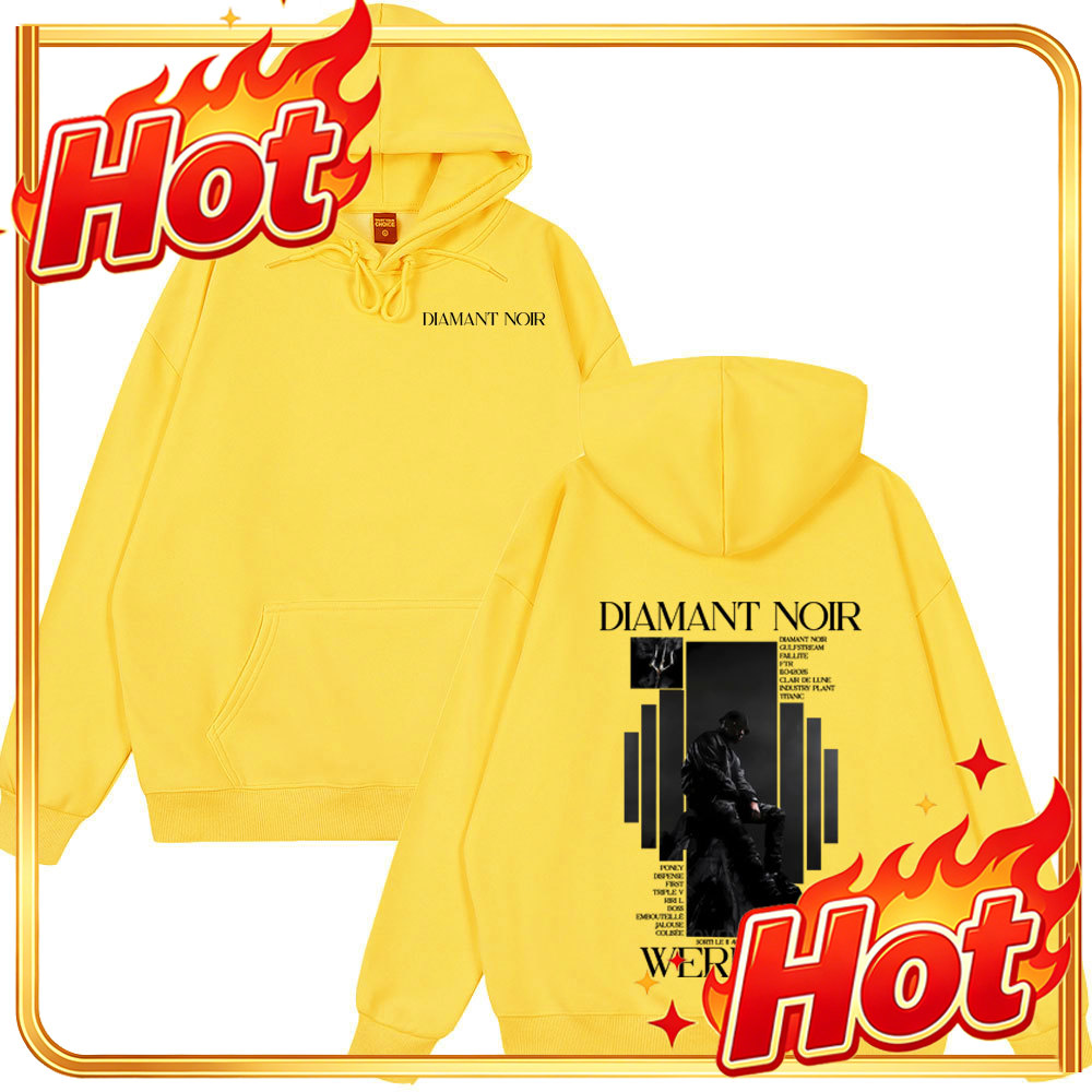 Mens Fashion Clothes - ホットセール フーディー ラッパー WeRenoi Diamant Noir