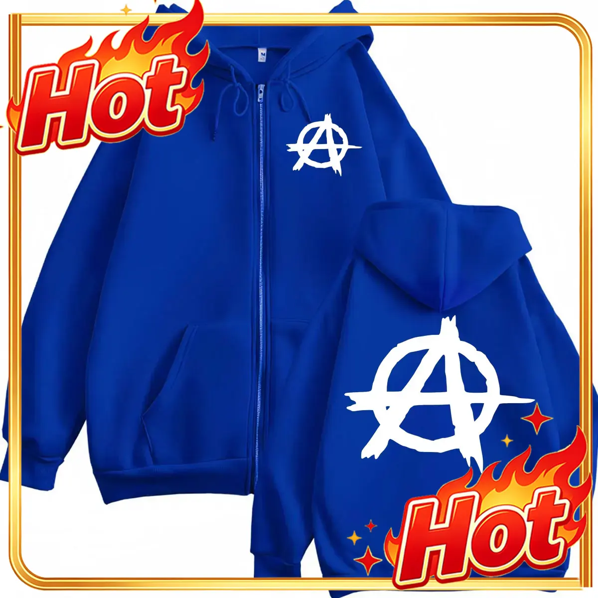 Mens Fashion Zip Up Hoodies - テレビシリーズ「Sons of Anarchy」のロゴが入ったジッパー付きパーカー。メンズ、レディース、カジュアルな長袖ジップアップスウェットシャツ。高品質なファッションプルオーバー。