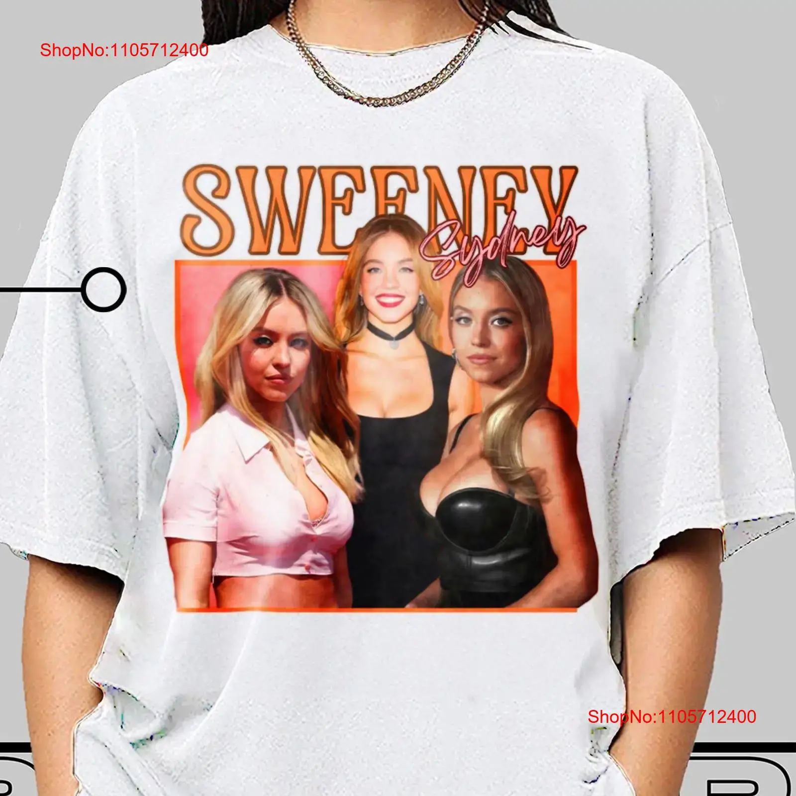 Men'S Fashion Sydney - シドニー・スウィーニー Tシャツ ヴィンテージ ファン ハロウィン グッズ