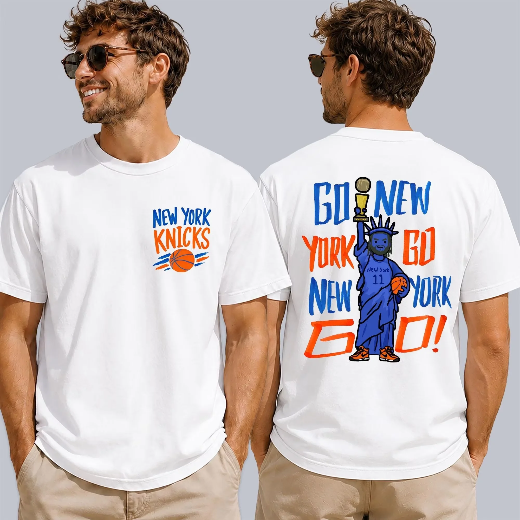 Men'S Fashion New York - ジェイレン・ブランソン ニューヨーク NY-ニックス グラフィック Tシャツ 男女兼用
