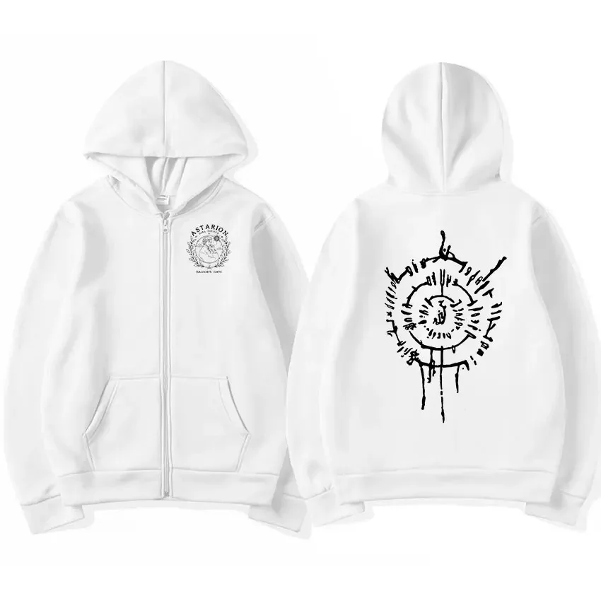 カスタマイズ可能なアスタリオン2023プリントジップアップパ - Mens Fashion Zip Up Hoodies のレビューと価格