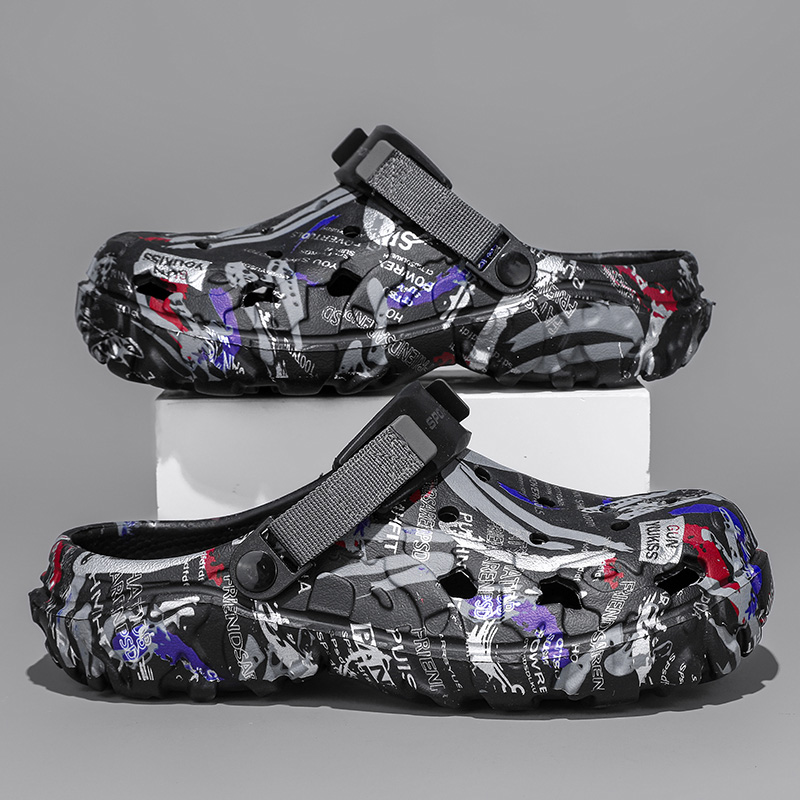 メンズスリッパ EVA 穴あき メンズミュール 滑り止めスリ - Men'S Fashion News のレビューと価格