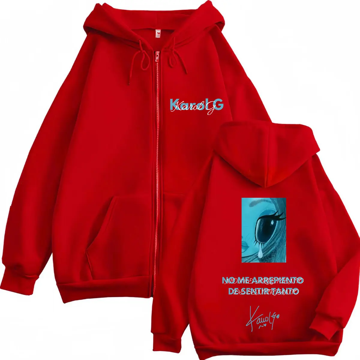 カロル・Gのアルバム「No Me Arrepiento De - Mens Fashion Zip Up Hoodies のレビューと価格