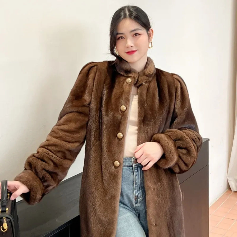 女性のフェイクミンクファーコート,厚いアウターウェア,暖かい - Men'S Fashion X のレビューと価格