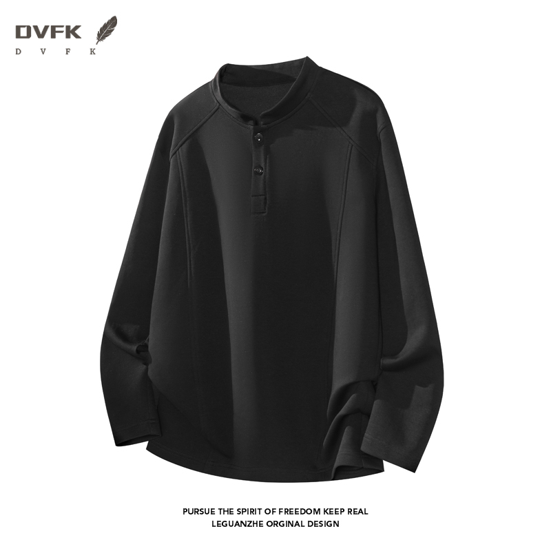 メンズ ラグランスリーブ ヘンリーネック 長袖シャツ ハーフ - Mens Fashion Summer のレビューと価格