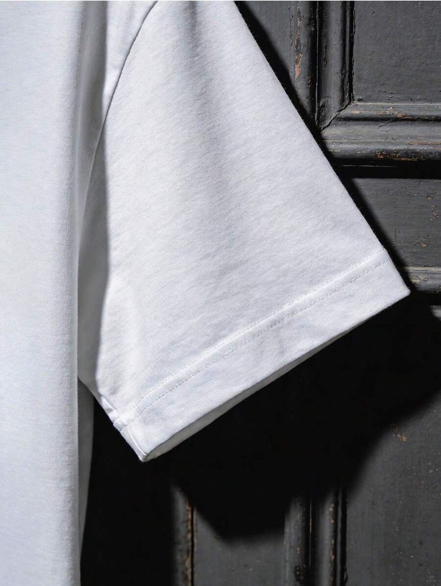 メンズ服 ニューヨーク文字プリント ホワイトTシャツ 1枚、 - Men'S Fashion New York のレビューと価格