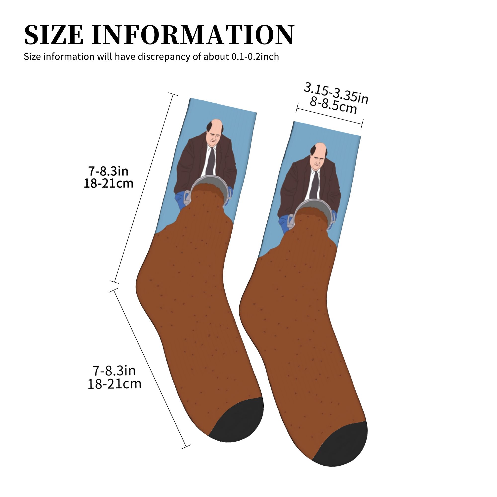 テレビ番組「オフィス」ケビンの有名なチリメンズクルーソックス - Socks Ankle Men のレビューと価格