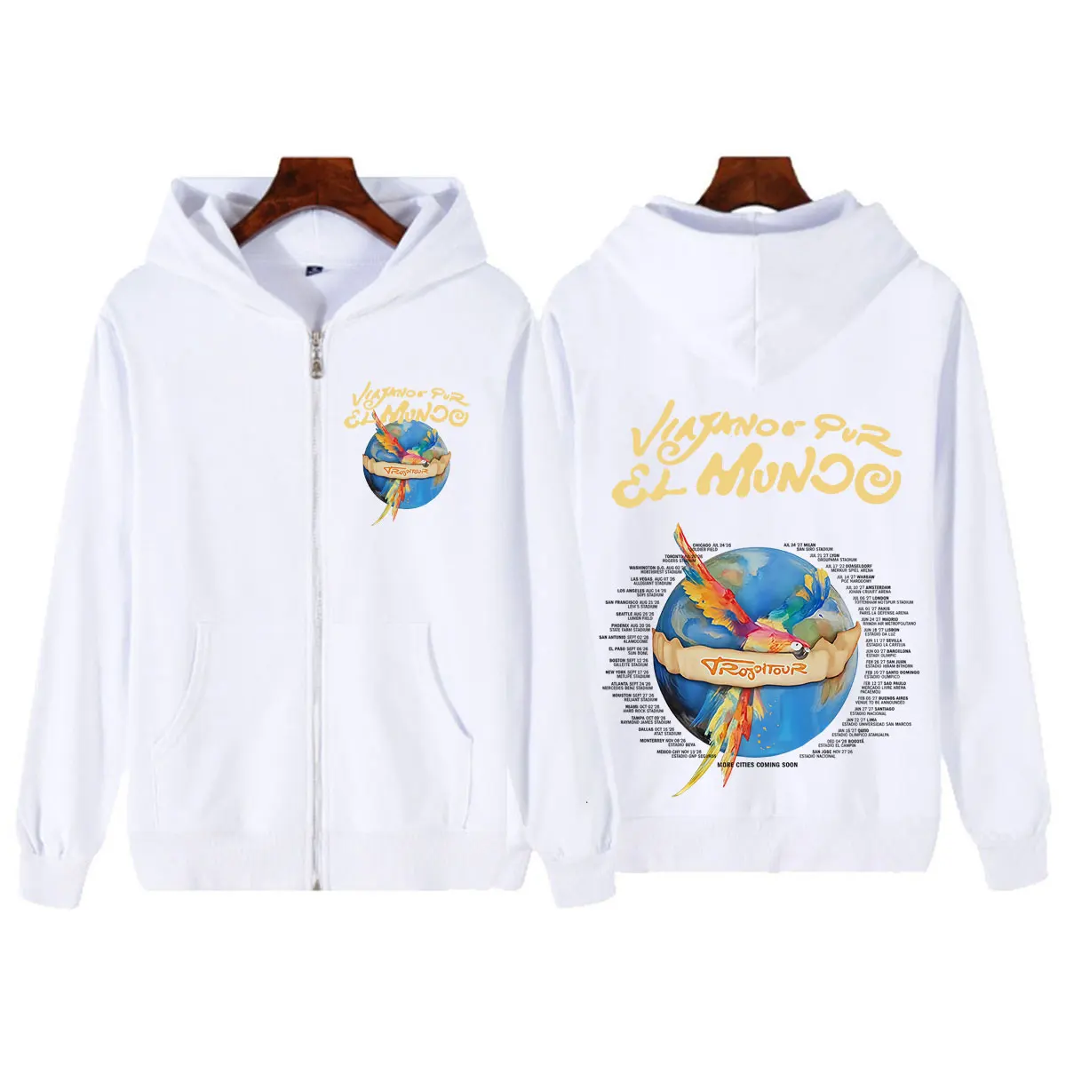 カロル・G「世界を旅する」Tropitour 2026 グラ - Mens Fashion Zip Up Hoodies のレビューと価格