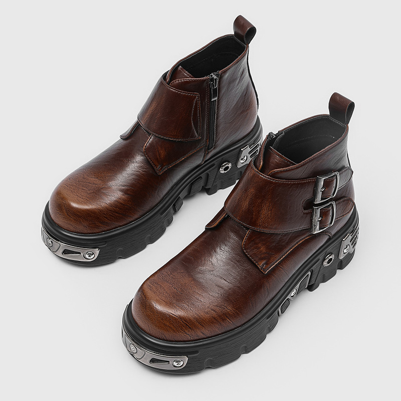 大きいサイズ メンズファッション パンク ゴス プラットフォ - Men'S Fashion News のレビューと価格
