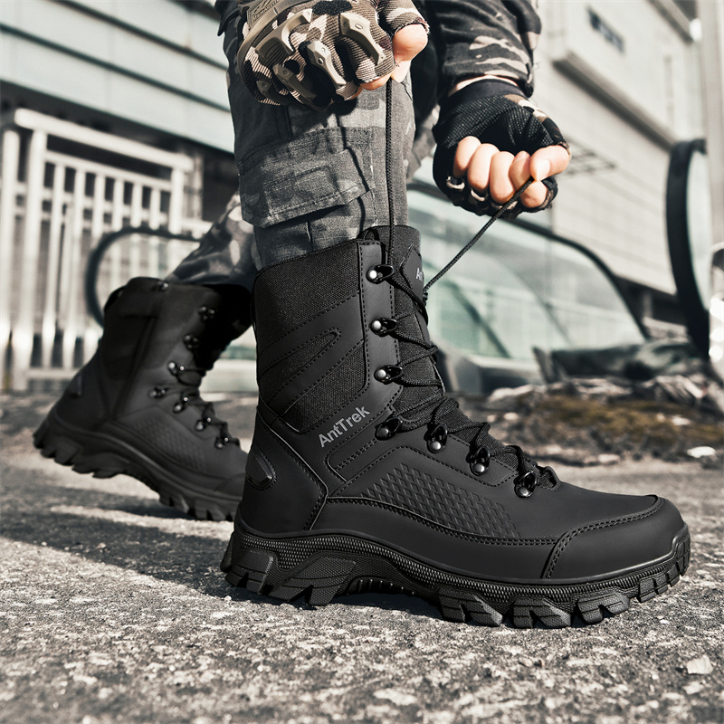メンズワイルドトレーニングブーツ 四季対応 ハイカット ノン - Men'S Fashion News のレビューと価格