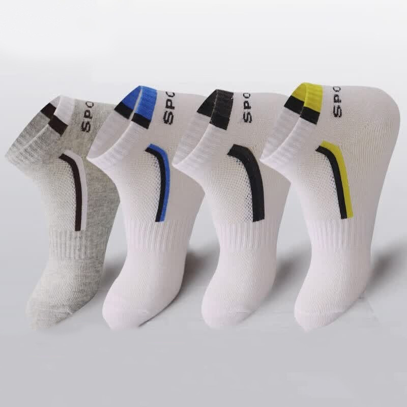 2足セット メンズ コットン混紡ソックス カジュアル ファッ - Socks Ankle Men のレビューと価格