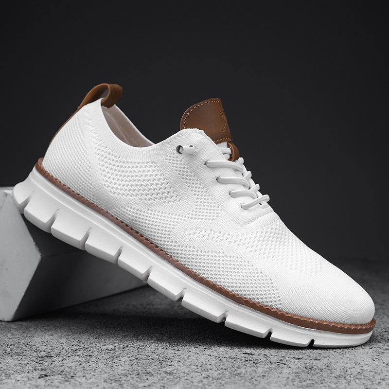 男性スニーカーシューズ男性レースアップ高品質夏のファッション - Mens Fashion Trainers のレビューと価格