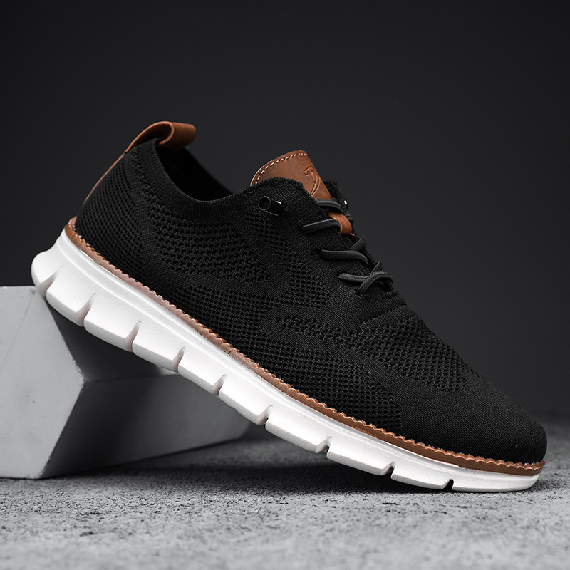 男性スニーカーシューズ男性レースアップ高品質夏のファッション - Mens Fashion Trainers のレビューと価格