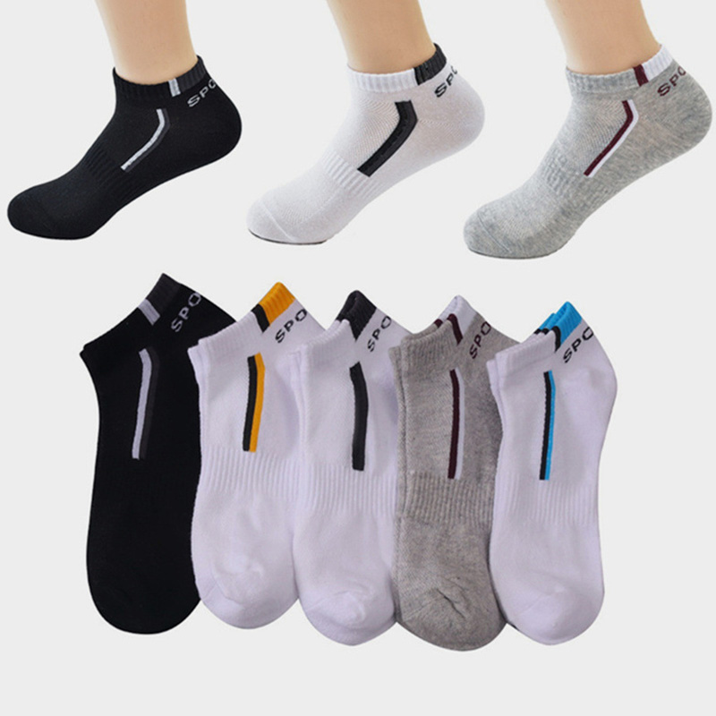 2足セット/ロット 高品質メンズアンクルソックス 通気性のあ - Socks Ankle Men のレビューと価格